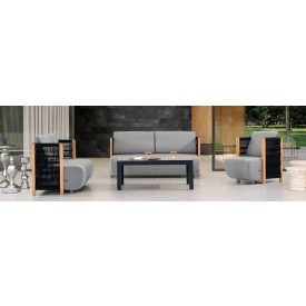 Gana Gartensofa grau