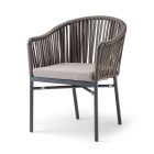 Monaco Gartensessel anthrazit/taupe