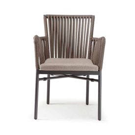 Antibes Garten Sessel taupe anthrazit