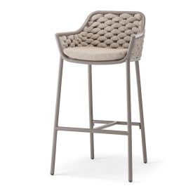 Panama Garten Barhocker taupe/taupe