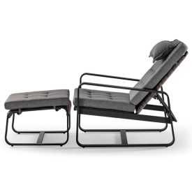 Capri Garten Relax Sessel + Fußstütze