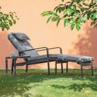 Capri Garten Relax Sessel + Fußstütze