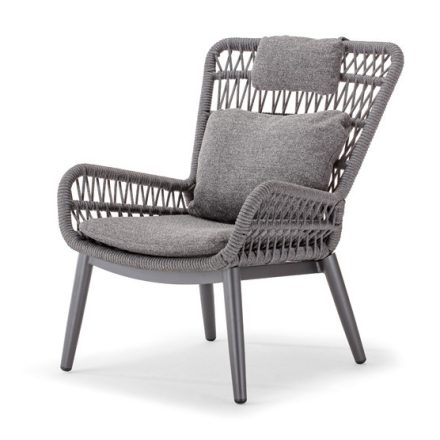 Tropea lounge garten sessel anthrazit