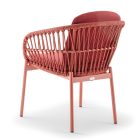 Elba Gartensessel rot