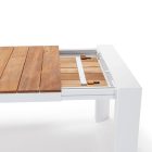 Platte Gartentisch ausziehbar 222-292 x 100 cm
