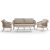 Atol Gartenmöbel-Set taupe
