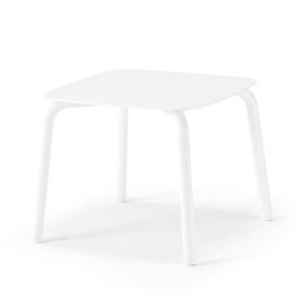 Blatt Couchtisch weiß