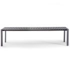 Stromboli ausziehbarer Aluminiumtisch 100 x 230-300 cm