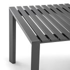 Stromboli ausziehbarer Aluminiumtisch 100 x 230-300 cm