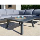 Lo-58174 Aluminium-Gartensitz grau