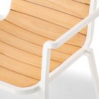 Nida Outdoor-Sessel in Weiß