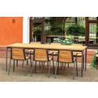 Nida Outdoor-Sessel in Dunkelgrau