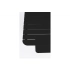 35292T Garten-Bistrotisch schwarz 71x71 cm
