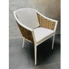 LO-A618F Garten-Rattan-Essgarnitur