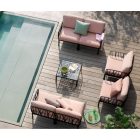 Nardi Komodo 6-Personen-Set mit Couchtisch