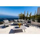 Lo-A618A-4 Gartensofa mit Seilgeflecht