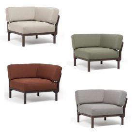 Nardi Maximo modulares Eckelement in verschiedenen Farben