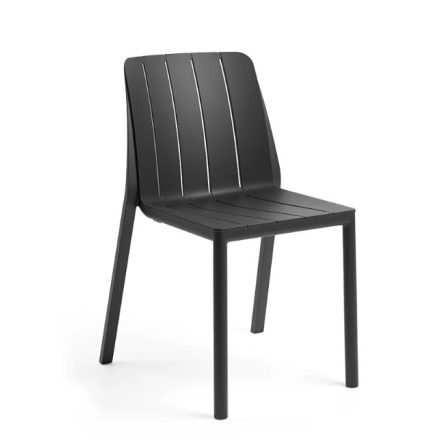 Nardi Tiberina armloser Stuhl anthrazit