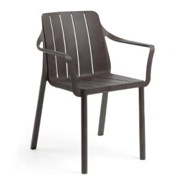 Nardi Tiberina Sessel mit Armlehne terra