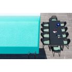 Nardi Net párnával - Rio bővíthető asztal 10 személyes több színben