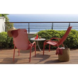   Nardi Net Lounge Sessel - Spritz Tisch für 2 Personen in verschiedenen Farben