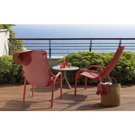 Nardi Net Lounge Sessel - Spritz Tisch für 2 Personen in verschiedenen Farben