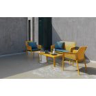 Nardi Net Relax Stuhl mit Kissen, Net Bank mit Kissen - Net Tisch für 4 Personen in verschiedenen Farben