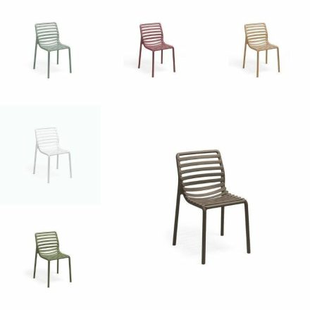 NARDI DOGA BISTROT OUTDOOR STUHL IN VERSCHIEDENEN FARBEN