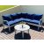 LO-25713 Outdoor-Ecksofa-Set 4 Stück
