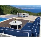 LO-25713 Outdoor-Ecksofa-Set 4 Stück