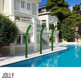 Jolly A500 Gebogene Garten-Solardusche