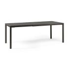 Nardi Tevere 147-211 cm ausziehbarer Gartentisch anthrazit