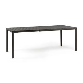 Nardi Tevere 147-211 cm ausziehbarer Gartentisch anthrazit
