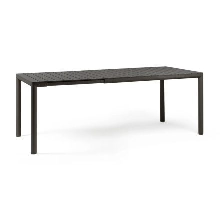 Nardi Tevere 147-211 cm ausziehbarer Gartentisch anthrazit