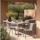 Nardi Tevere 147-211 cm ausziehbarer Gartentisch terra