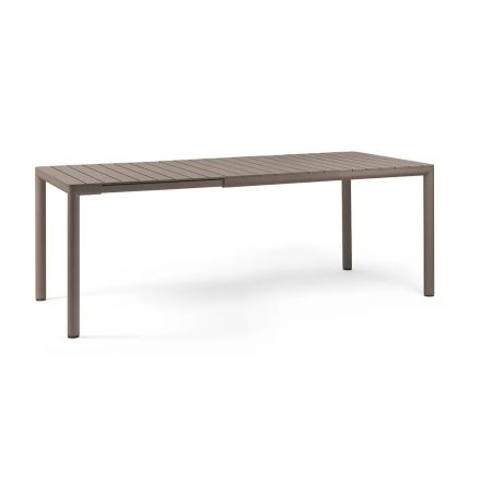 Nardi Tevere 147-211 cm ausziehbarer Gartentisch tortora